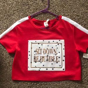 Super cute crop top!!